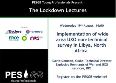 YP Lockdown Lectures - Implementation of wide area UXO non-technical survey in Libya, North Africa
