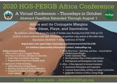 2020 HGS-PESGB Africa Conference