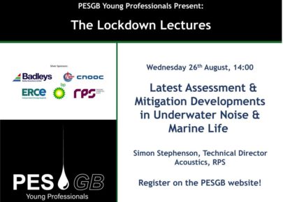 YP Lockdown Lectures - Latest Assessment & Mitigation Developments in Underwater Noise & Marine Life