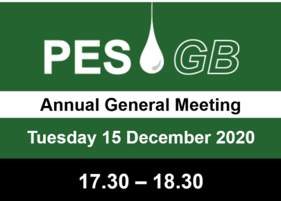 PESGB Annual General Meeting 2020 (Virtual Event)