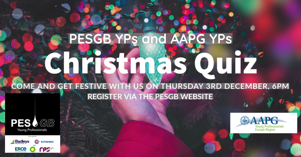 PESGB YPs and AAPG YPs Christmas Quiz (Virtual Event)