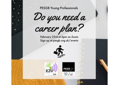 PESGB Young Professionals 'Do you need a career plan?’ Workshop