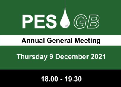 PESGB Annual General Meeting 2021 NEW DATE (Virtual Event)