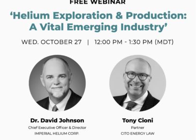 Helium Exploration & Production: A Vital Emerging Industry (External Event)