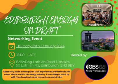 Energy on Draft Social Event - Edinburgh