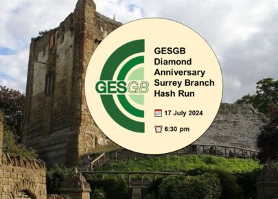 GESGB Diamond Anniversary Surrey Branch Hash Run